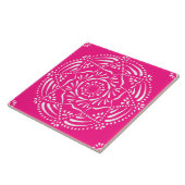 Carreau Foxglove Mandala (Côté)