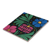 Carreau Foxtrot Delta Tango Flower Boho (Côté)