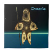 Carreau Fractal Inuit Hunter (Devant)