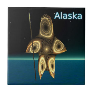 Carreau Fractal Inuit Hunter