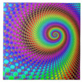 Carreau Fractale Abstraite (Devant)