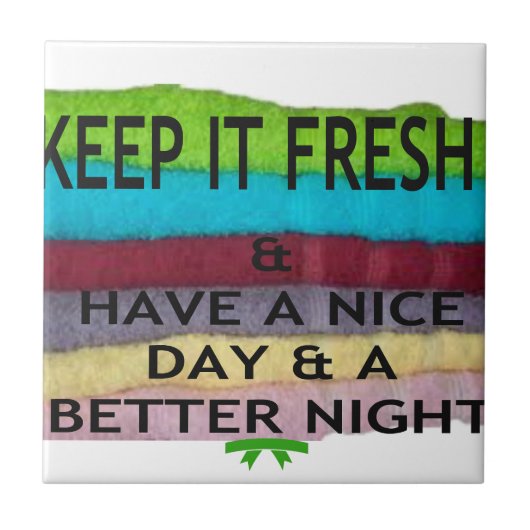 Carreau Fraîche et propre : éclat de couleur pour un nouve (Devant)