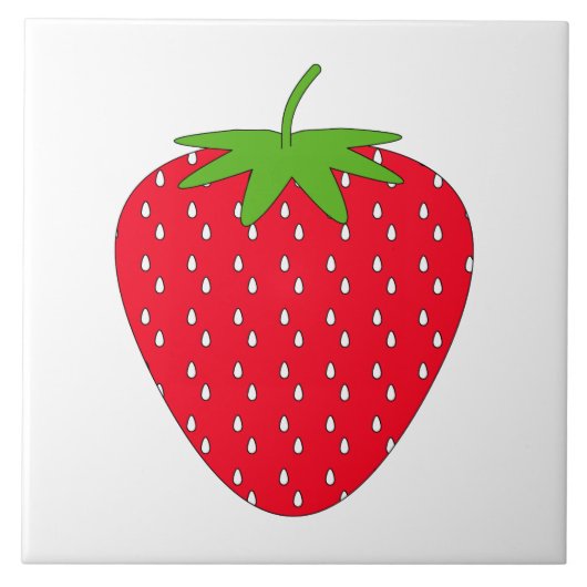 Carreau Fraise rouge (Devant)