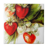 Carreau fraise vintage (Devant)