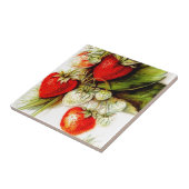 Carreau fraise vintage (Côté)