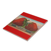 Carreau Fraises Giant Fruit Antique Fruit Amusant (Côté)