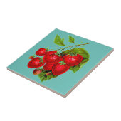 Carreau Fraises rouges juteuses (Côté)