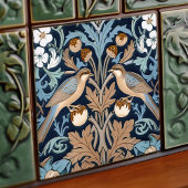 Carreau Fraises Thiers William Morris Art Nouveau