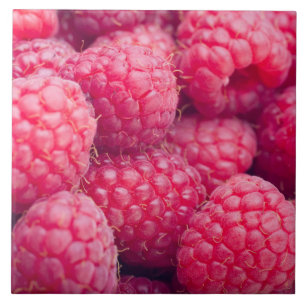 Carreau Framboises fraîches