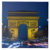 Carreau France, Paris. L'Arc de Triomphe et le (Devant)