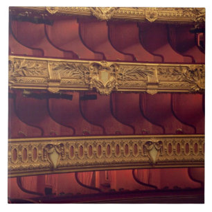 Carreau France, Paris. Vue partielle sur les sièges du ba