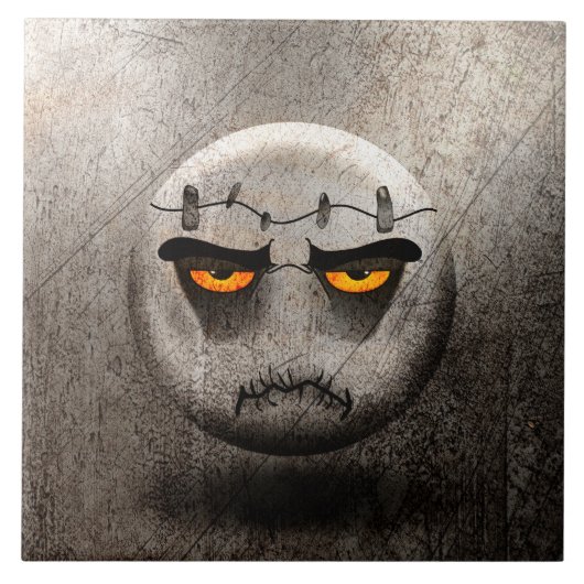 Carreau Frankenmoji Vintage Tegeltje (Voorkant)