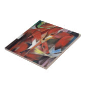 Carreau Franz Marc - Les Renards, 1913 (Côté)