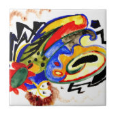 Carreau Franz Marc - Motif Abstrait 1 (Devant)