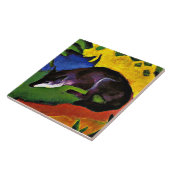Carreau Franz Marc - Renard bleu (Côté)