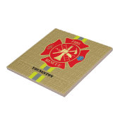 Carreau Frappe Pompier Croix-Rouge maltaise (Côté)