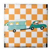 Carreau Frapper la route ouverte 1 (Devant)