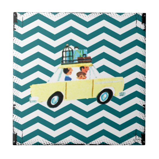 Carreau Frapper la route ouverte 2 (Devant)