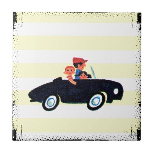 Carreau Frapper la route ouverte 3 (Devant)