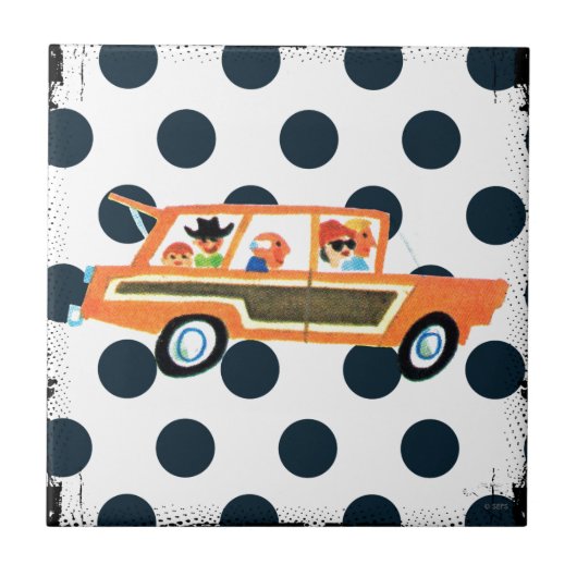 Carreau Frapper la route ouverte 4 (Devant)