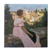 Carreau Frederic Bazille - La robe rose (Devant)