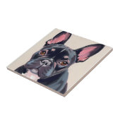 Carreau French Bulldog Dog Painting (Côté)