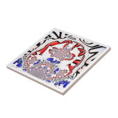 Carreau French Twist Hakuna Matata : Unique Mélange Cultur (Côté)