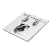 Carreau Frenchie Happy Face (Côté)