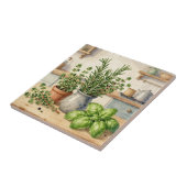 Carreau Fresh Kitchen Herbs Watercolor  (Côté)