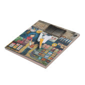 Carreau Fresque commerciale taïwanaise (Côté)