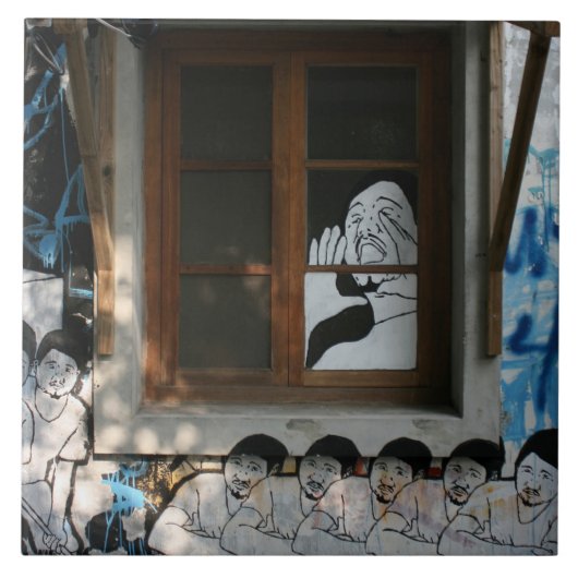 Carreau Fresque maison, Taipei, Taïwan (Devant)