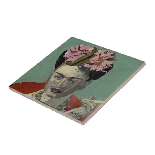 Carreau Frida Kahlo par Garcia Villegas (Côté)