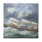 Carreau Frigate Atalanta 1885 (Devant)