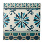 Carreau Frise Indigo II non embellie<br><div class="desc">Décorations pour la maison</div>