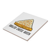 Carreau Fromage Grillé Queen Funny Fromage Grillé (Côté)