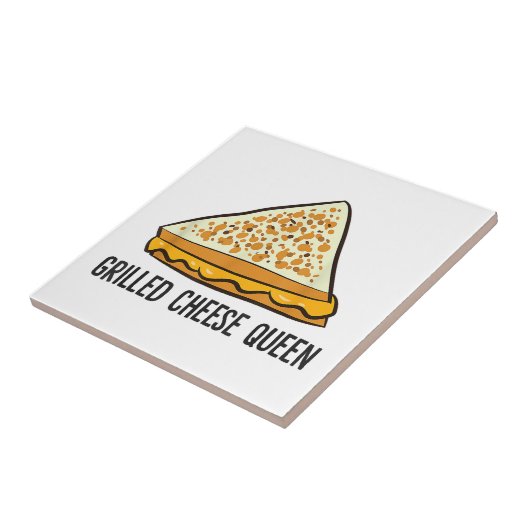 Carreau Fromage Grillé Queen Funny Fromage Grillé (Côté)