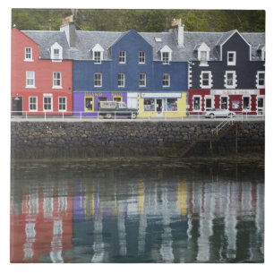 Carreau Front de mer, Tobermory, île de Mull, Écosse,