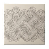 Carreau Frontière abstraite (Devant)