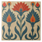 Carreau Frontière Art déco égyptienne (Devant)