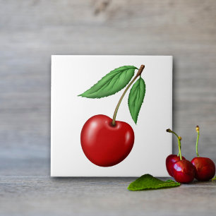 Carreau Fruit de Cerise Rouge