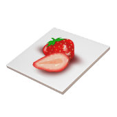 Carreau Fruit de fraise Modèle de conception d'image modif (Côté)