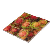 Carreau Fruit de Rambutan au marché de Can Duoc (Côté)