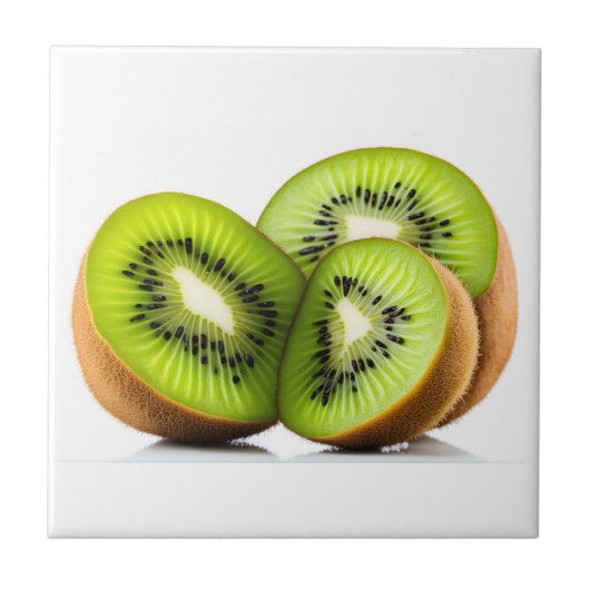 Carreau Fruit kiwi vert (Devant)