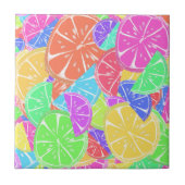 Carreau Fruit Tutti tranches de fruits colorées (Devant)