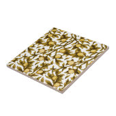 Carreau Fruits citronniers vert jaune (Côté)