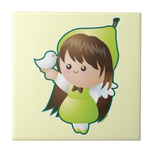 Carreau Fruits de l'esprit : Paix (Devant)