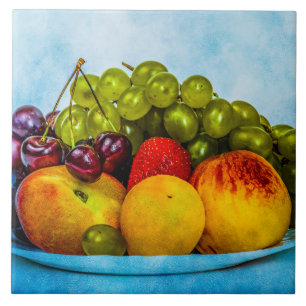 Carreau Fruits d'été