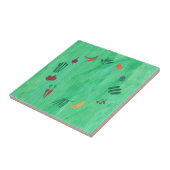 Carreau Fruits et légumes colorés Trivets (Côté)