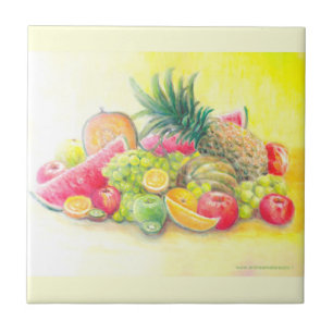 Carreau Fruits heureux