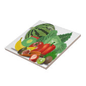 Carreau fruits légumes artichaut banane (Côté)